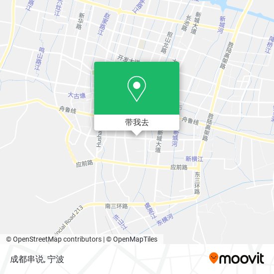 成都串说地图