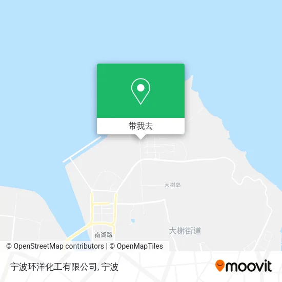 宁波环洋化工有限公司地图