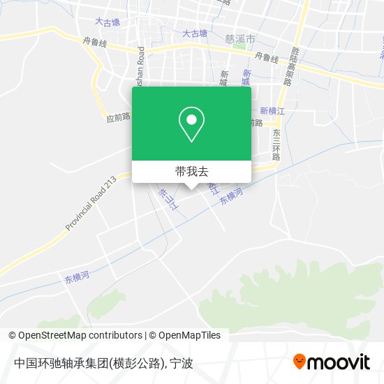 中国环驰轴承集团(横彭公路)地图