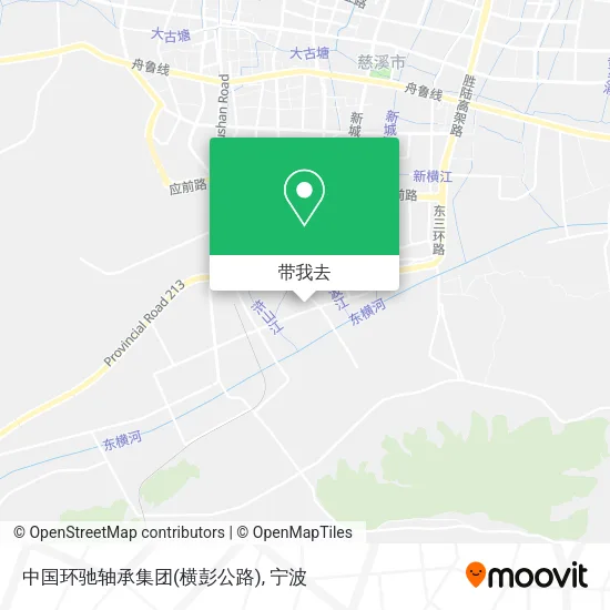 中国环驰轴承集团(横彭公路)地图