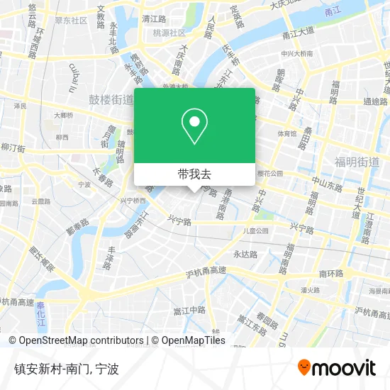 镇安新村-南门地图