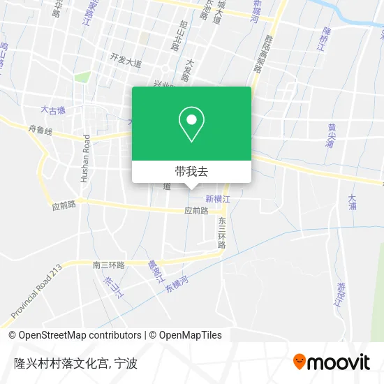 隆兴村村落文化宫地图