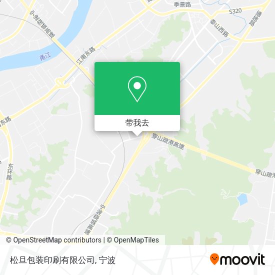 松旦包装印刷有限公司地图
