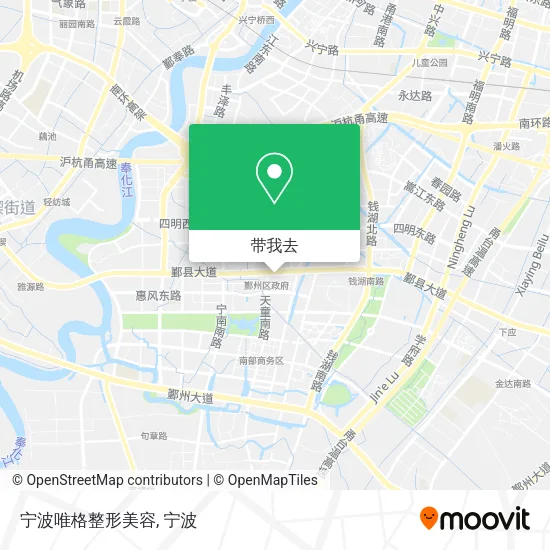 宁波唯格整形美容地图