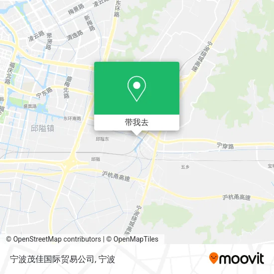 宁波茂佳国际贸易公司地图