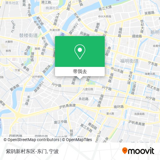 紫鹃新村东区-东门地图