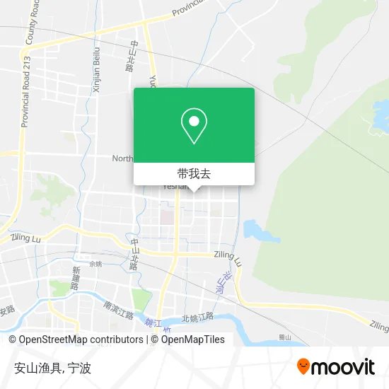 安山渔具地图