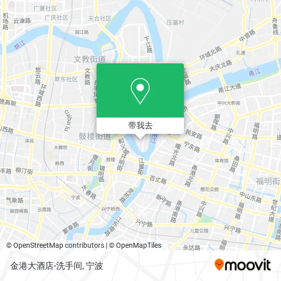 金港大酒店-洗手间地图