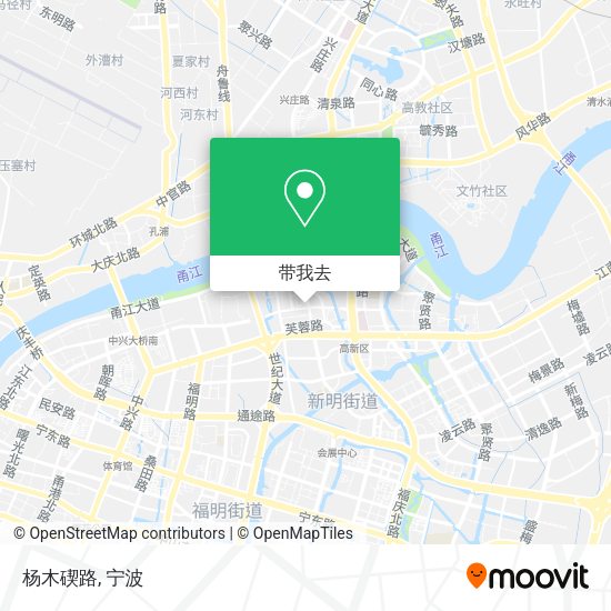 杨木碶路地图