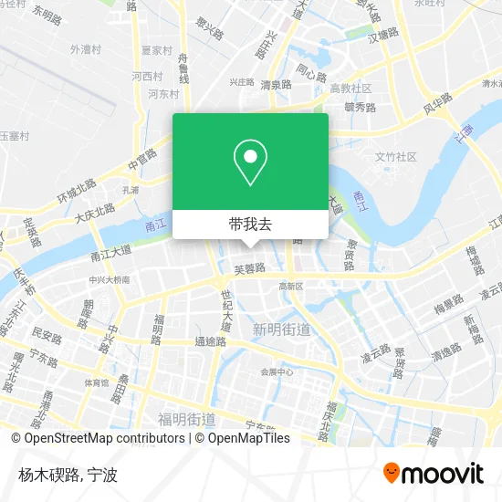 杨木碶路地图