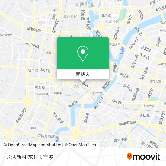 龙湾新村-东1门地图