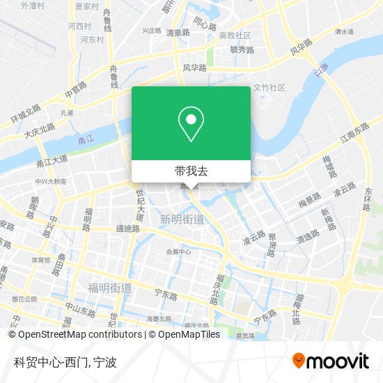 科贸中心-西门地图