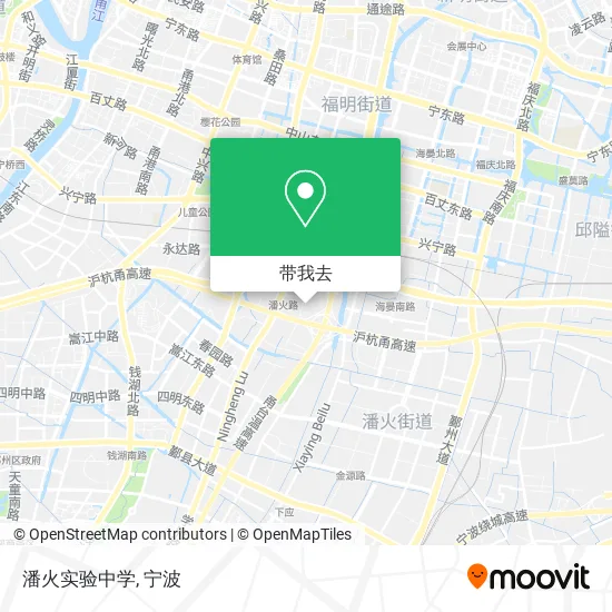 潘火实验中学地图