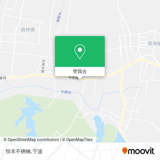 恒丰不锈钢地图
