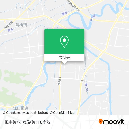 恒丰路/方港路(路口)地图