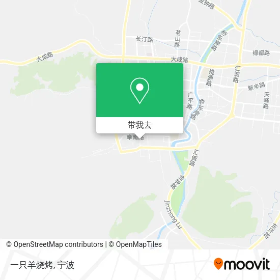 一只羊烧烤地图