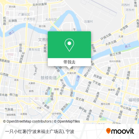 一只小红薯(宁波来福士广场店)地图