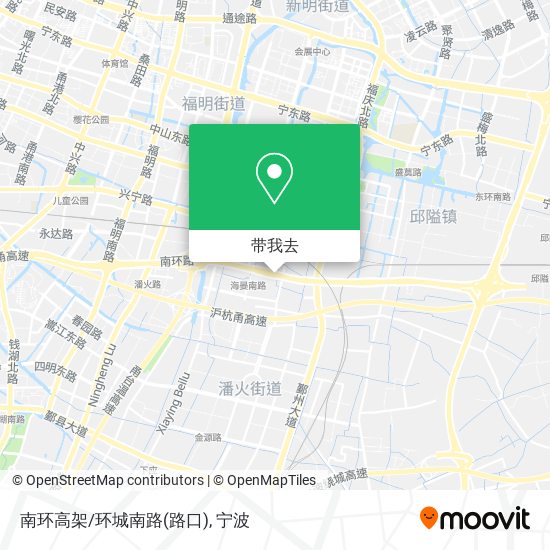 南环高架/环城南路(路口)地图