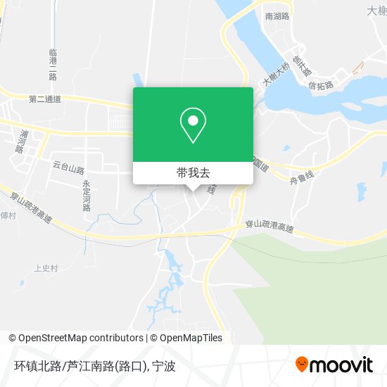 环镇北路/芦江南路(路口)地图