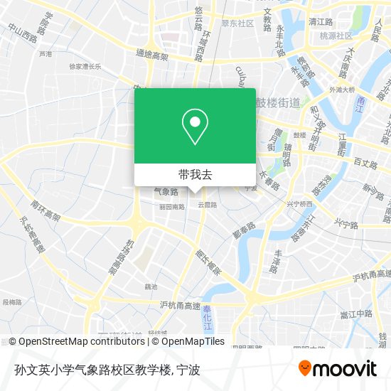 孙文英小学气象路校区教学楼地图