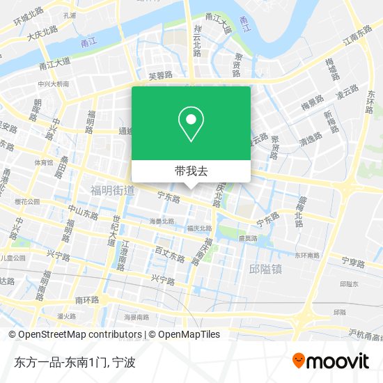 东方一品-东南1门地图