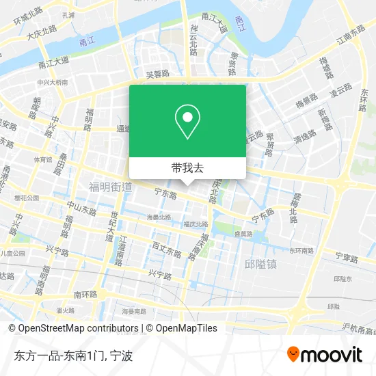 东方一品-东南1门地图