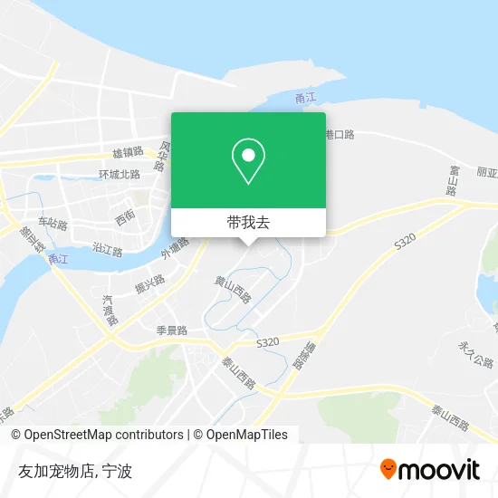 友加宠物店地图
