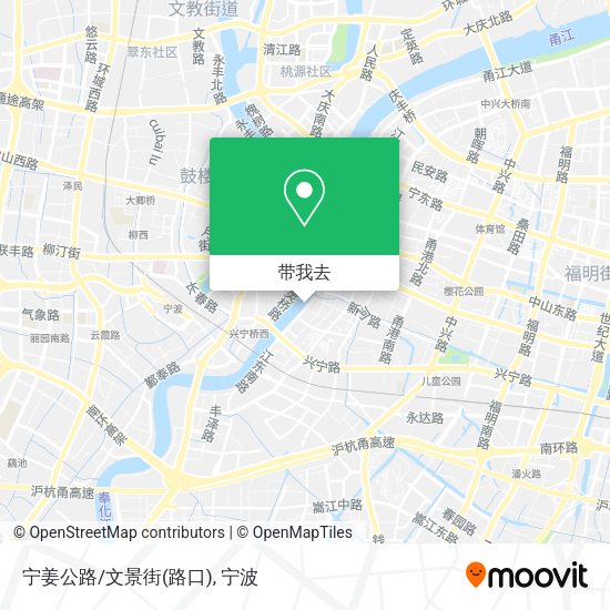 宁姜公路/文景街(路口)地图