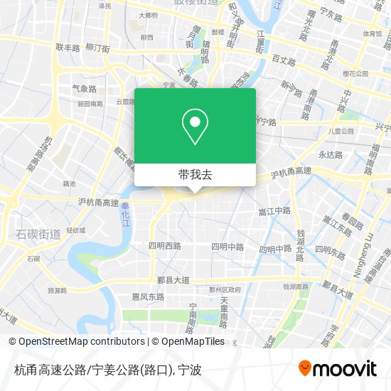 杭甬高速公路/宁姜公路(路口)地图