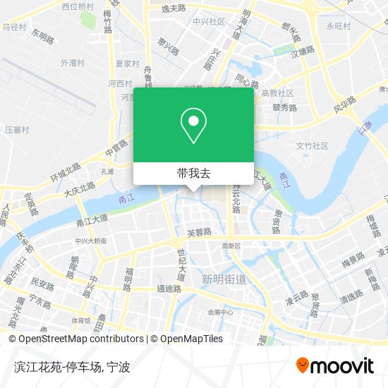 滨江花苑-停车场地图