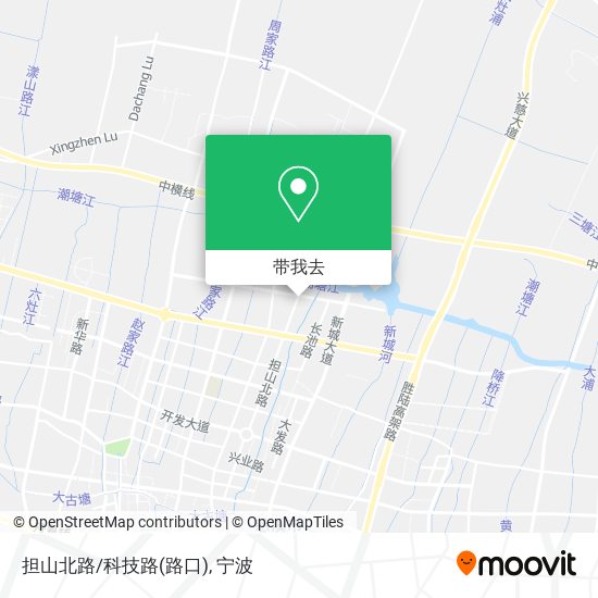 担山北路/科技路(路口)地图