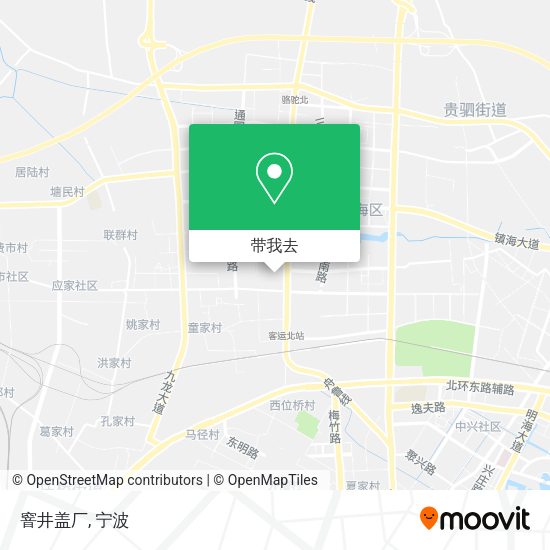 窨井盖厂地图