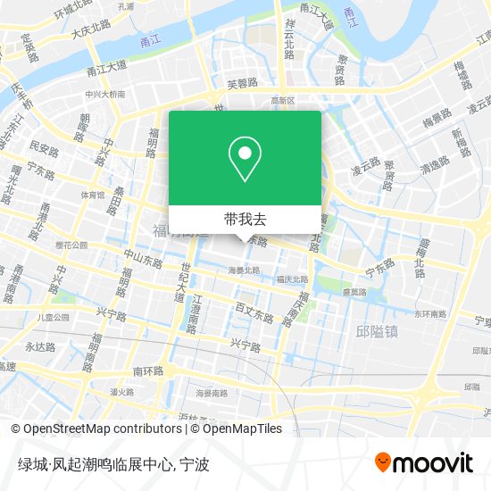 绿城·凤起潮鸣临展中心地图