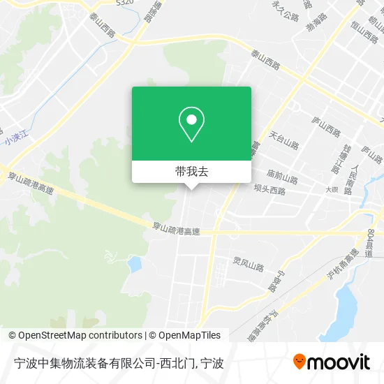 宁波中集物流装备有限公司-西北门地图