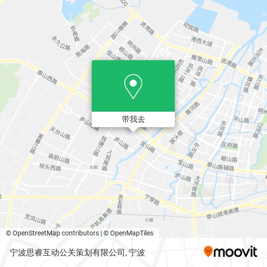 宁波思睿互动公关策划有限公司地图