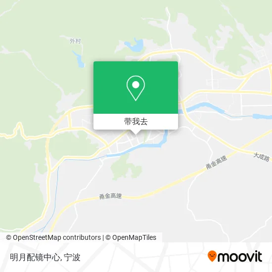 明月配镜中心地图