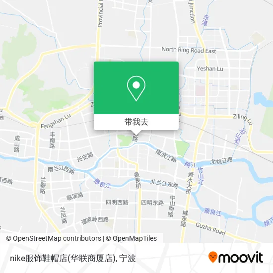 nike服饰鞋帽店(华联商厦店)地图