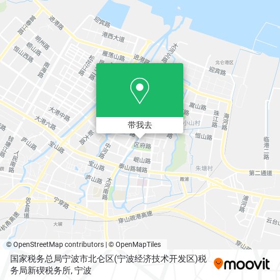 国家税务总局宁波市北仑区(宁波经济技术开发区)税务局新碶税务所地图