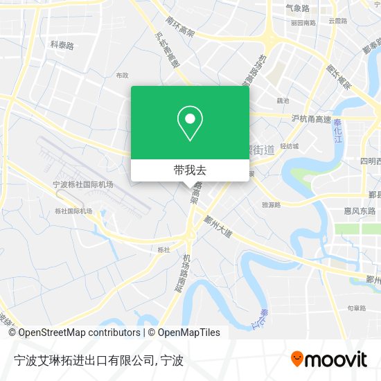 宁波艾琳拓进出口有限公司地图