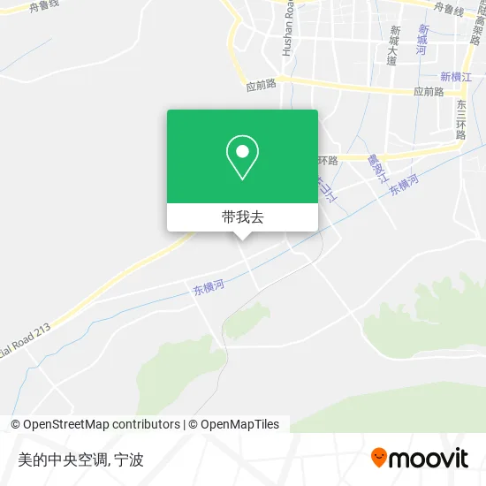 美的中央空调地图