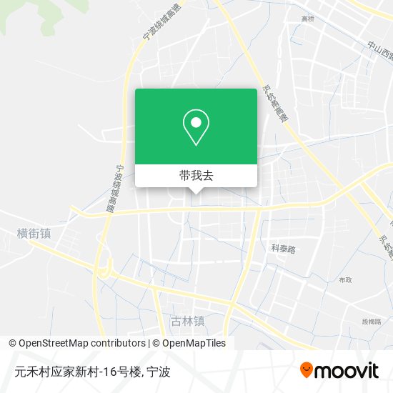 元禾村应家新村-16号楼地图