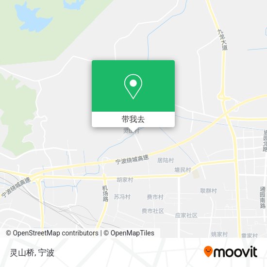 灵山桥地图