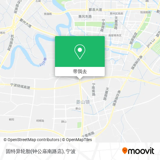 固特异轮胎(钟公庙南路店)地图