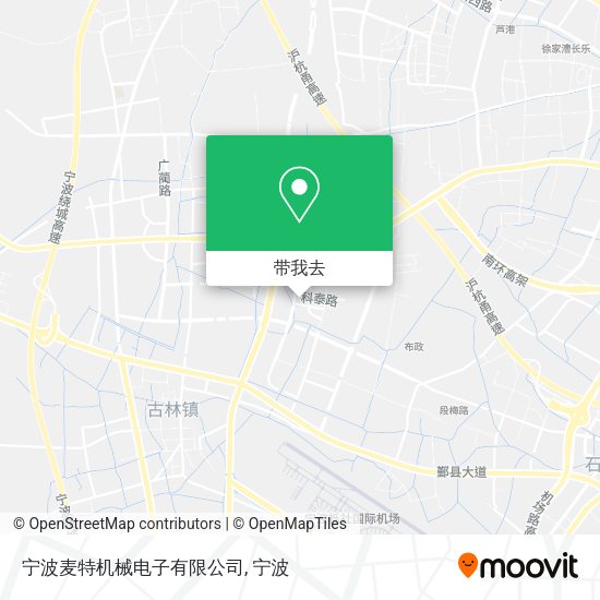 宁波麦特机械电子有限公司地图