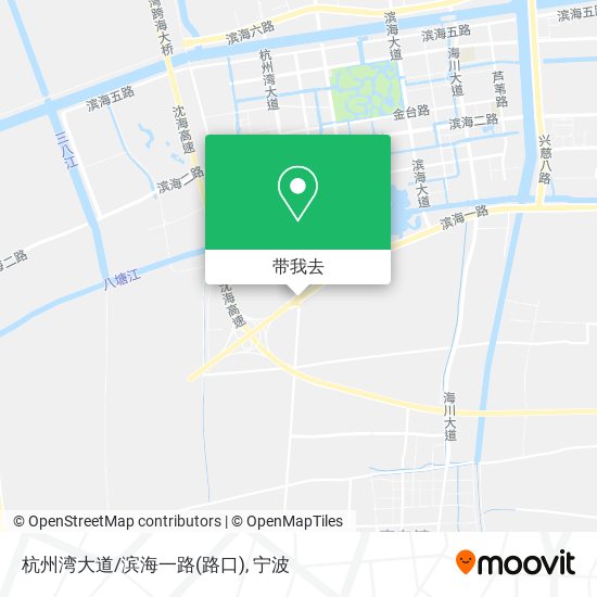 杭州湾大道/滨海一路(路口)地图