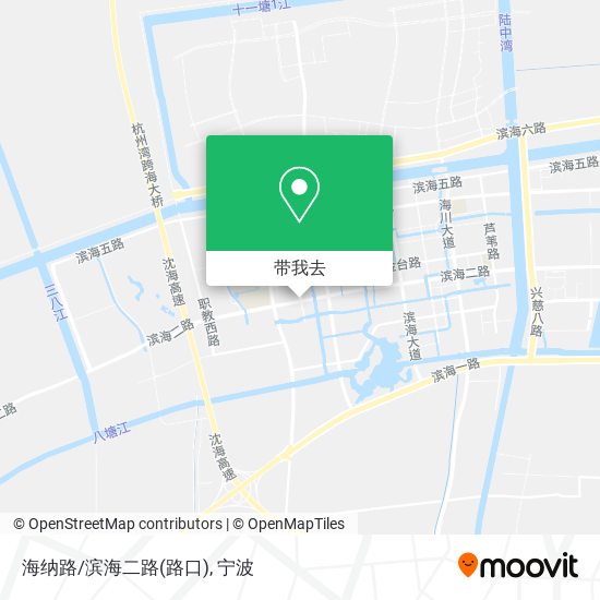 海纳路/滨海二路(路口)地图
