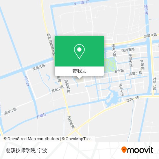 慈溪技师学院地图