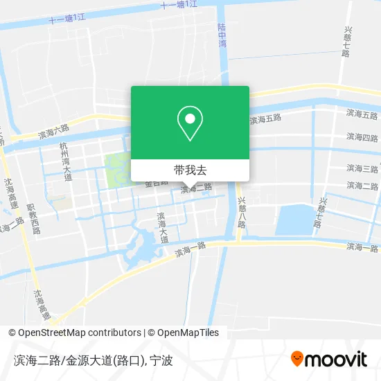 滨海二路/金源大道(路口)地图