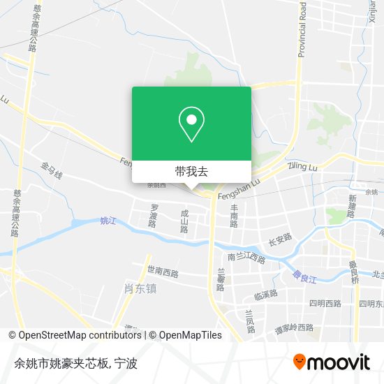 余姚市姚豪夹芯板地图