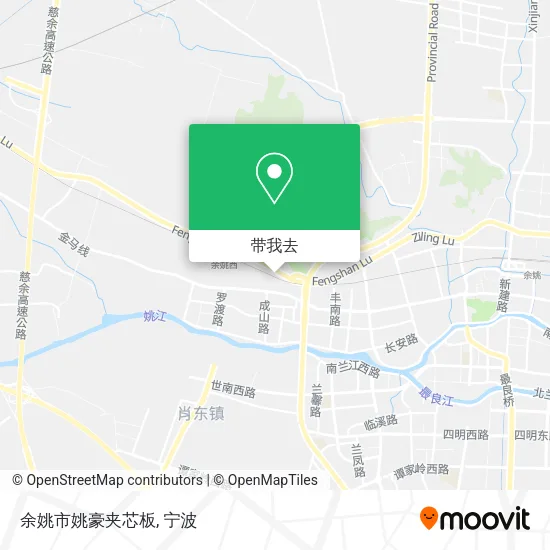 余姚市姚豪夹芯板地图